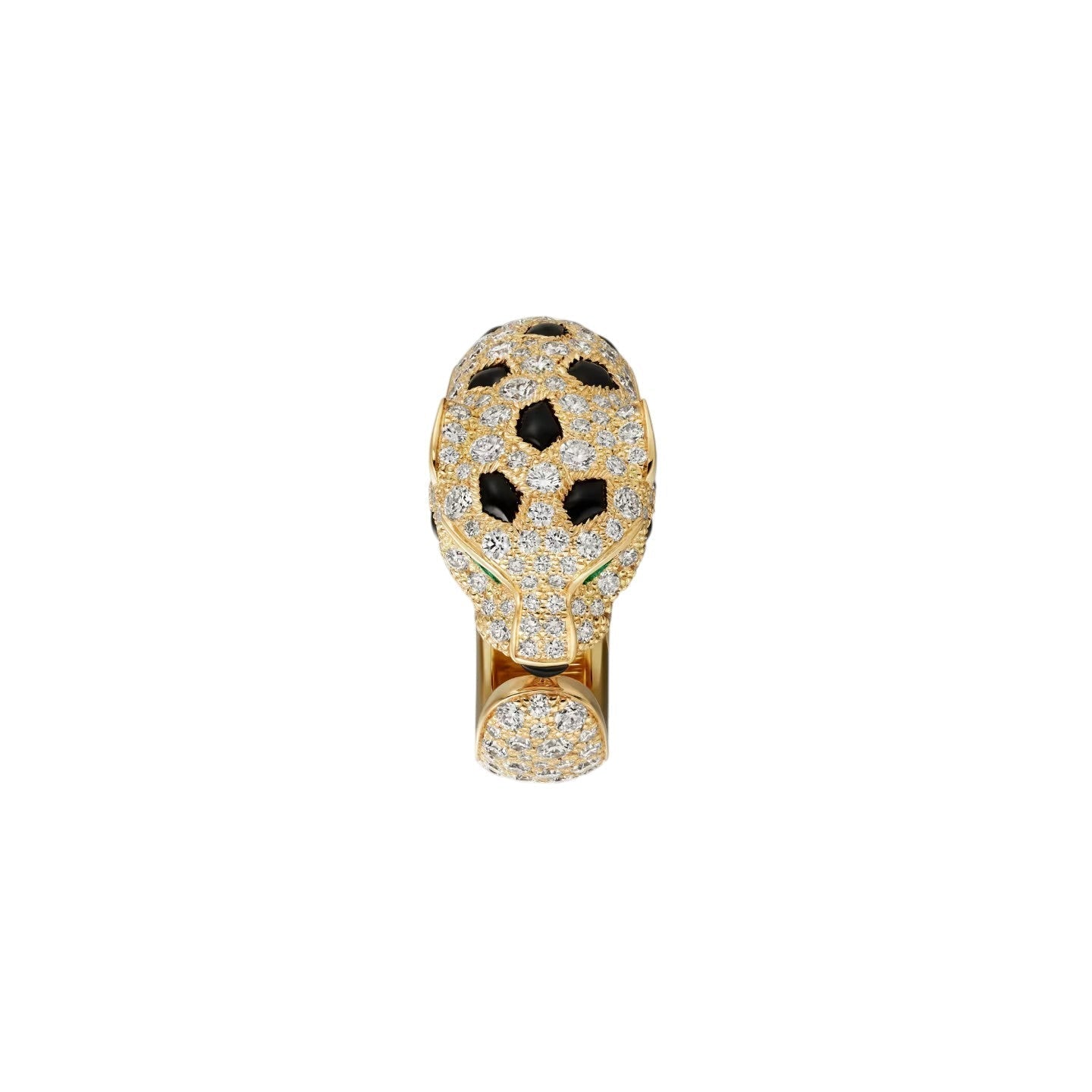 [Novalux]PANTHÈRE DE DIAMOND HALF-PAVÉ MEDIUM RING
