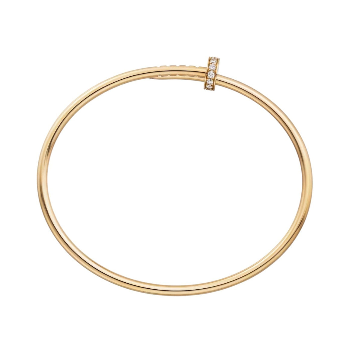 [Novalux]JUSTE UN CLOU 2.5MM SMALL MODEL DIAMOND BANGLE