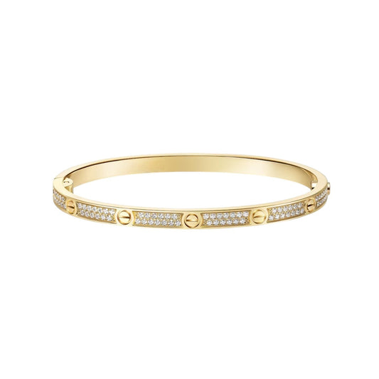 [Novalux]CLASSIC 3.65MM LOVE FULL PAVE BANGLE