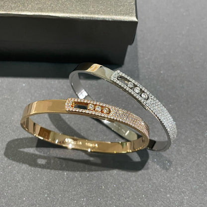 [Novalux]MOVE NOA PAVÉ DIAMOND BANGLE BRACELET