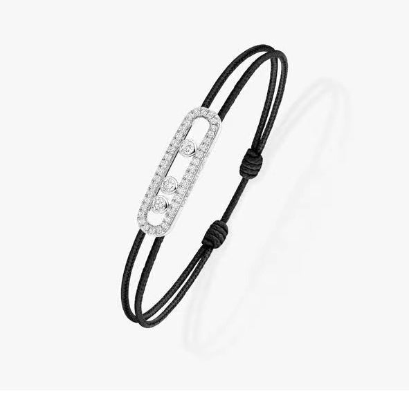 [Novalux]CARE(S) PAVÉ CORD BRACELET