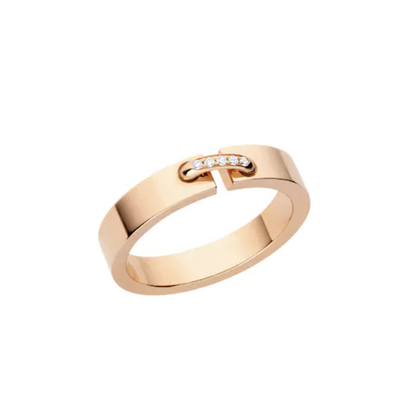 [Novalux]ALLIANCE LIENS VIDENCE DIAMOND 4MM RING