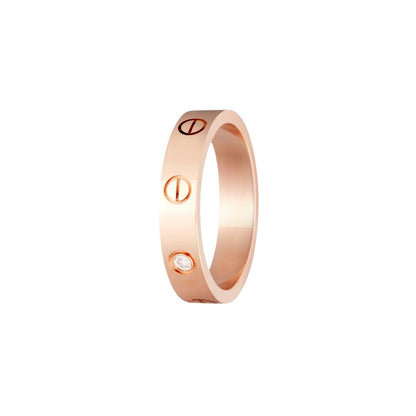 [Novalux]LOVE 4MM 1 DIAMOND RING