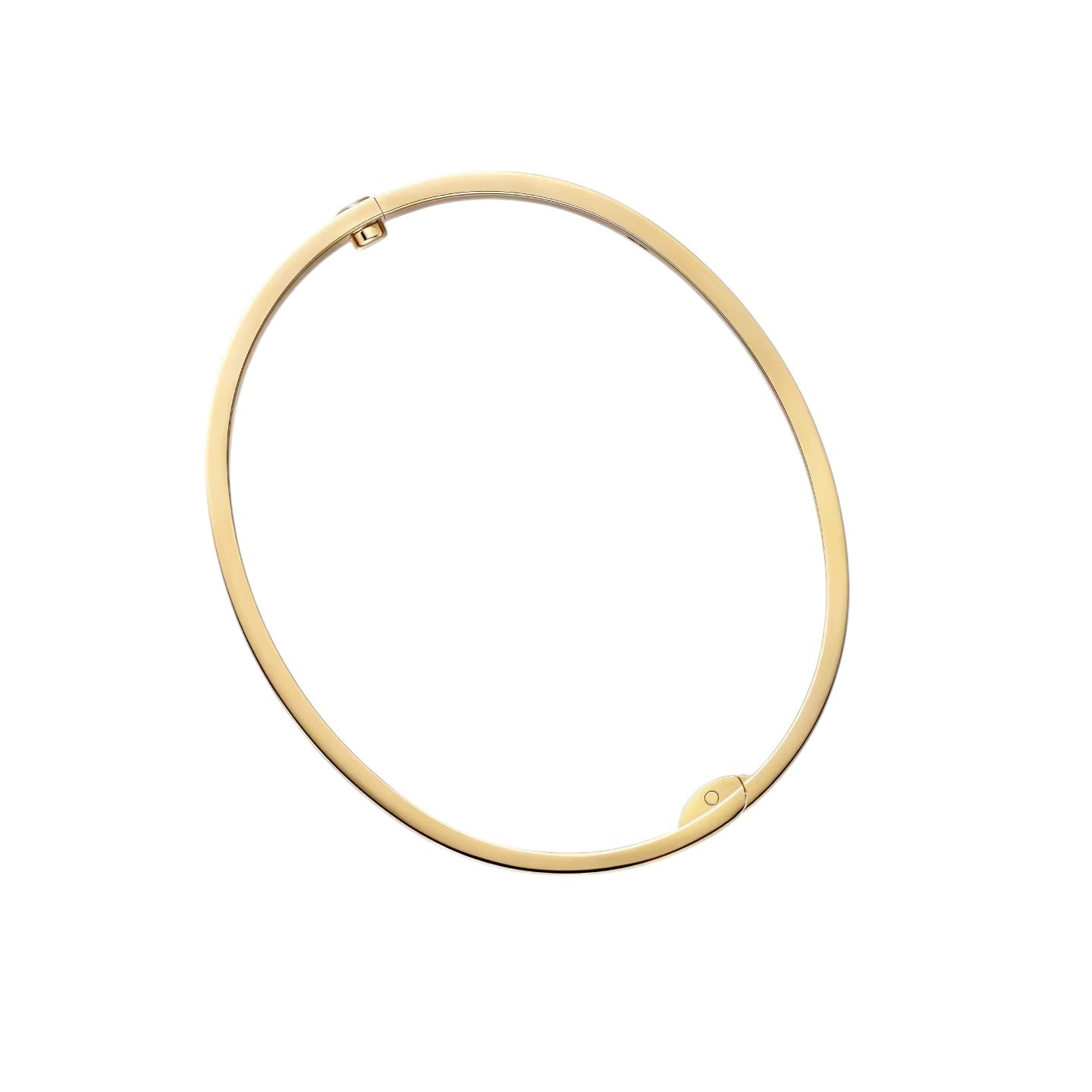 [Novalux]CLASSIC 6.1MM LOVE BANGLE - 10-DIAMOND FULL PAVÉ