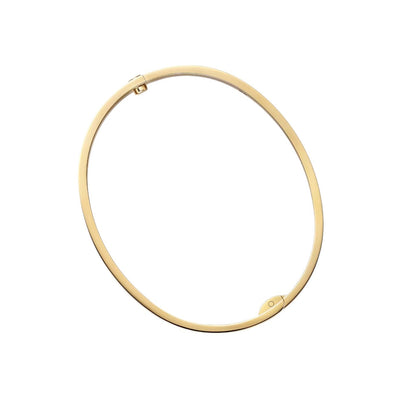 [Novalux]CLASSIC 6.1MM LOVE BANGLE - 10-DIAMOND FULL PAVÉ
