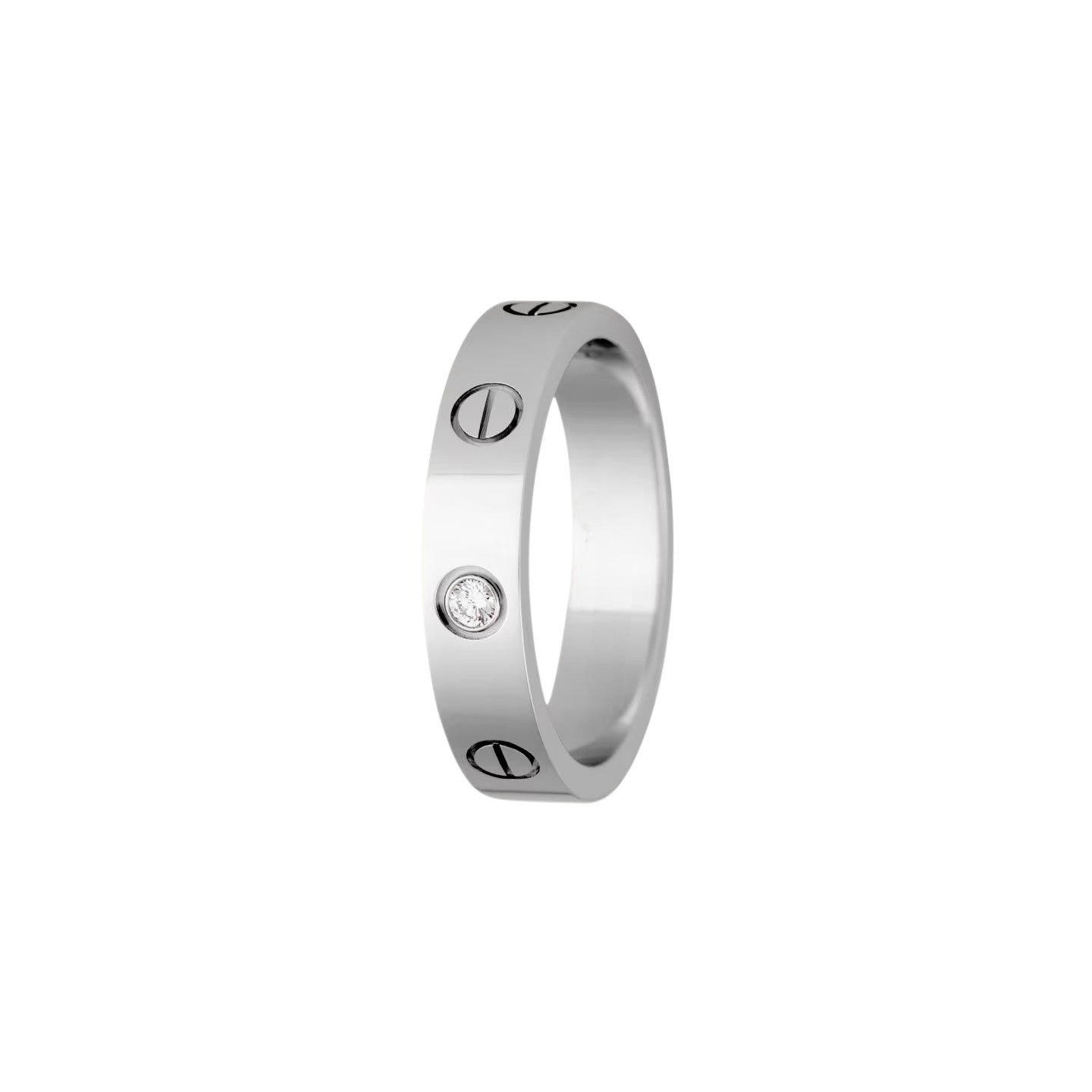 [Novalux]LOVE 4MM 1 DIAMOND RING