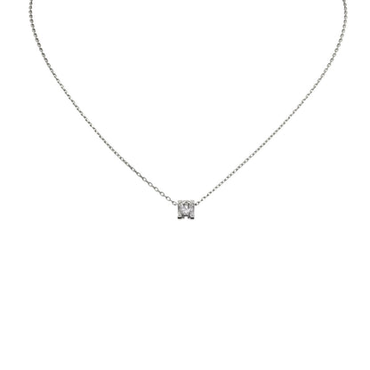 [Novalux]C DE PENDANT DIAMOND NECKLACE
