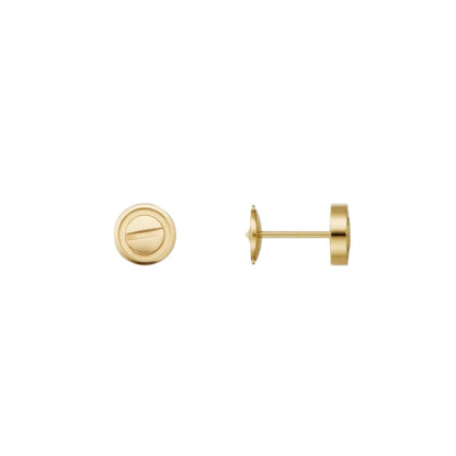 [Novalux]LOVE 7.2MM HOOP EARRINGS