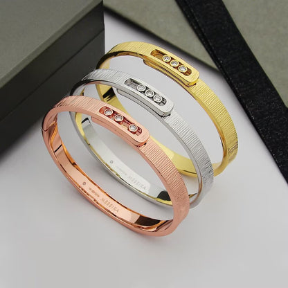 [Novalux]MOVE NOA CISELÉ BANGLE BRACELET