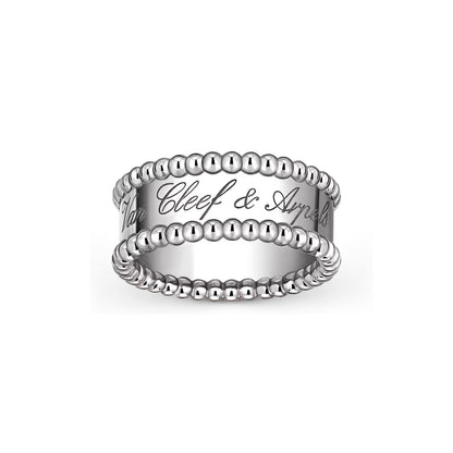 [Novalux]SIGNATURE DUAL-BEADED BAND RING