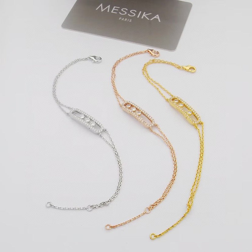 [Novalux]MOVE CLASSIQUE PAVÉ DIAMOND BRACELET