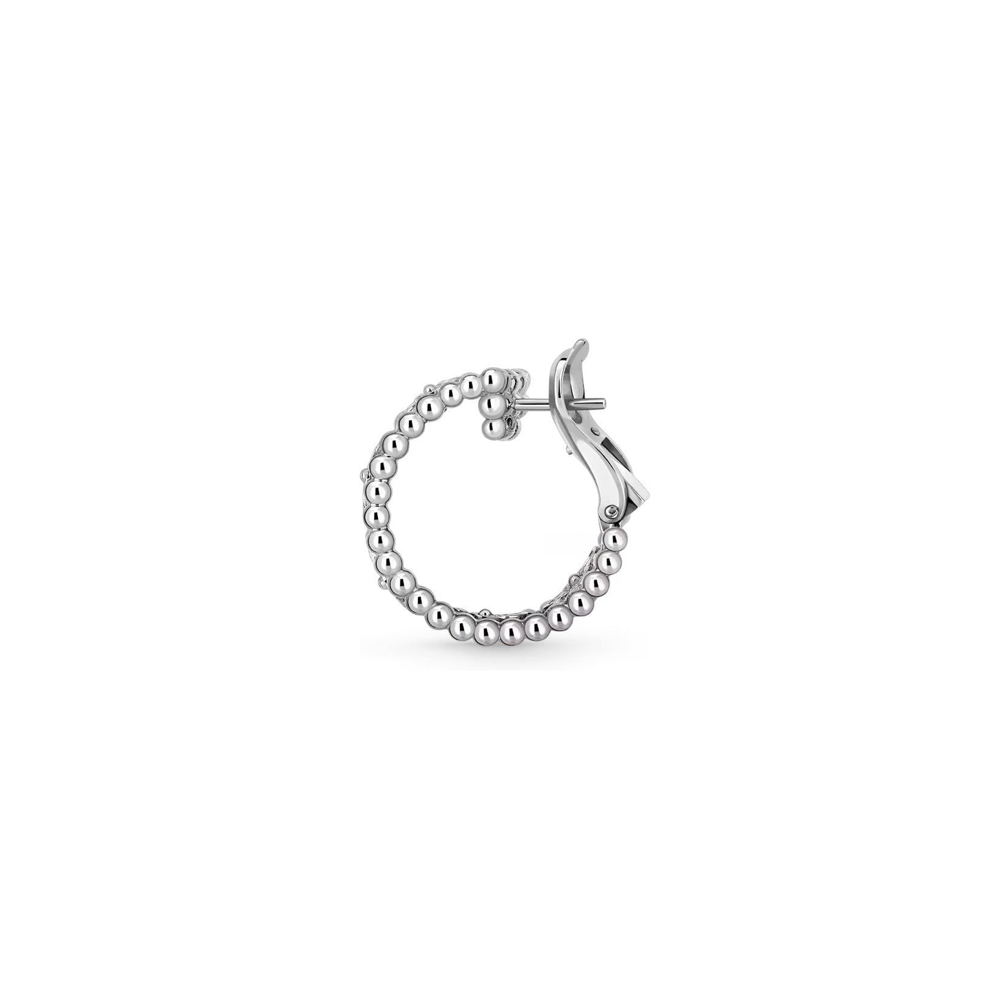 [Novalux]KALEIDOSCOPE CLOVER HOOP EARRINGS