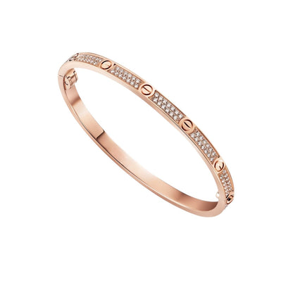 [Novalux]CLASSIC 3.65MM LOVE FULL PAVE BANGLE
