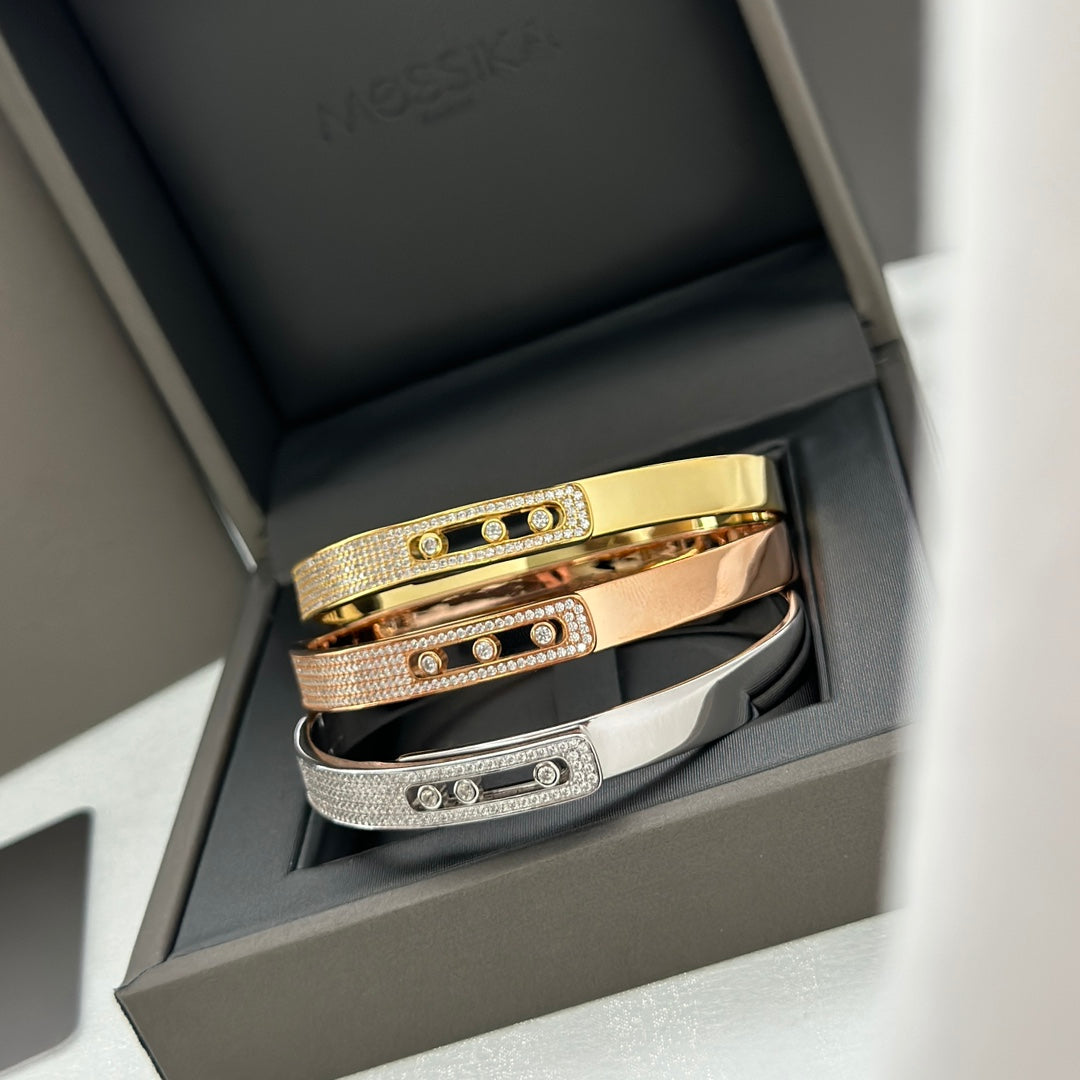 [Novalux]MOVE NOA PAVÉ DIAMOND BANGLE BRACELET