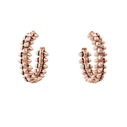 [Novalux]CLASH DE 6.4MM HOOP SMALL MODEL EARRINGS
