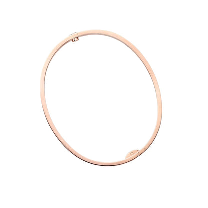[Novalux]CLASSIC 6.1MM LOVE SINGLE-SCREW CLOSURE BANGLE - 4-DIAMOND