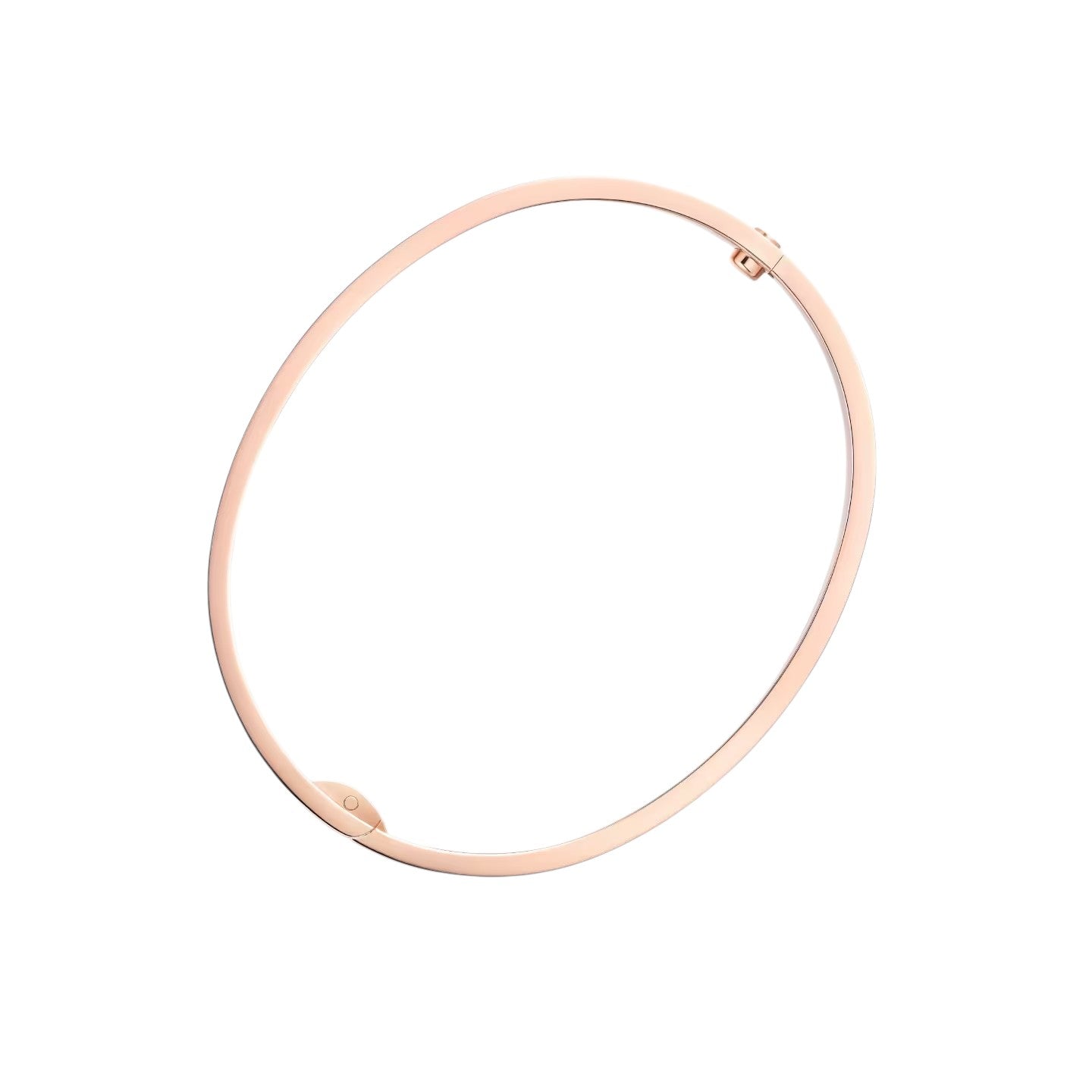 [Novalux]CLASSIC 6.1MM LOVE BANGLE - 10-DIAMOND FULL PAVÉ