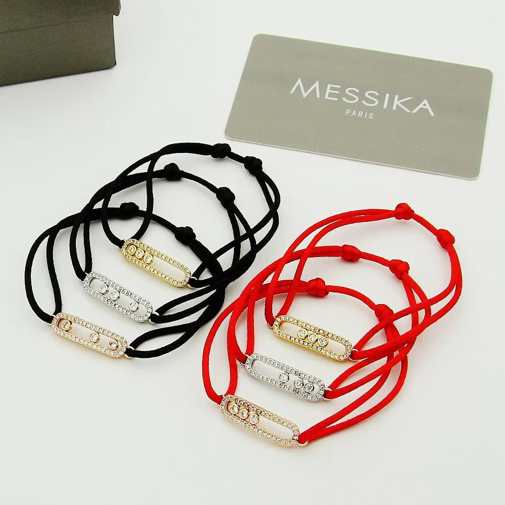 [Novalux]CARE(S) PAVÉ CORD BRACELET