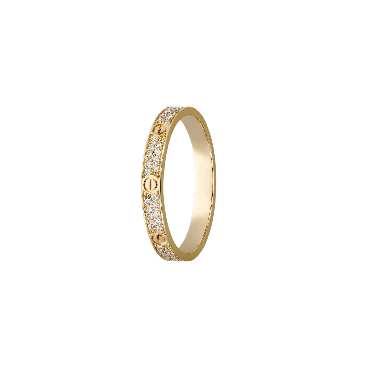 [Novalux]LOVE 2.6MM PAVÉ DIAMOND RING
