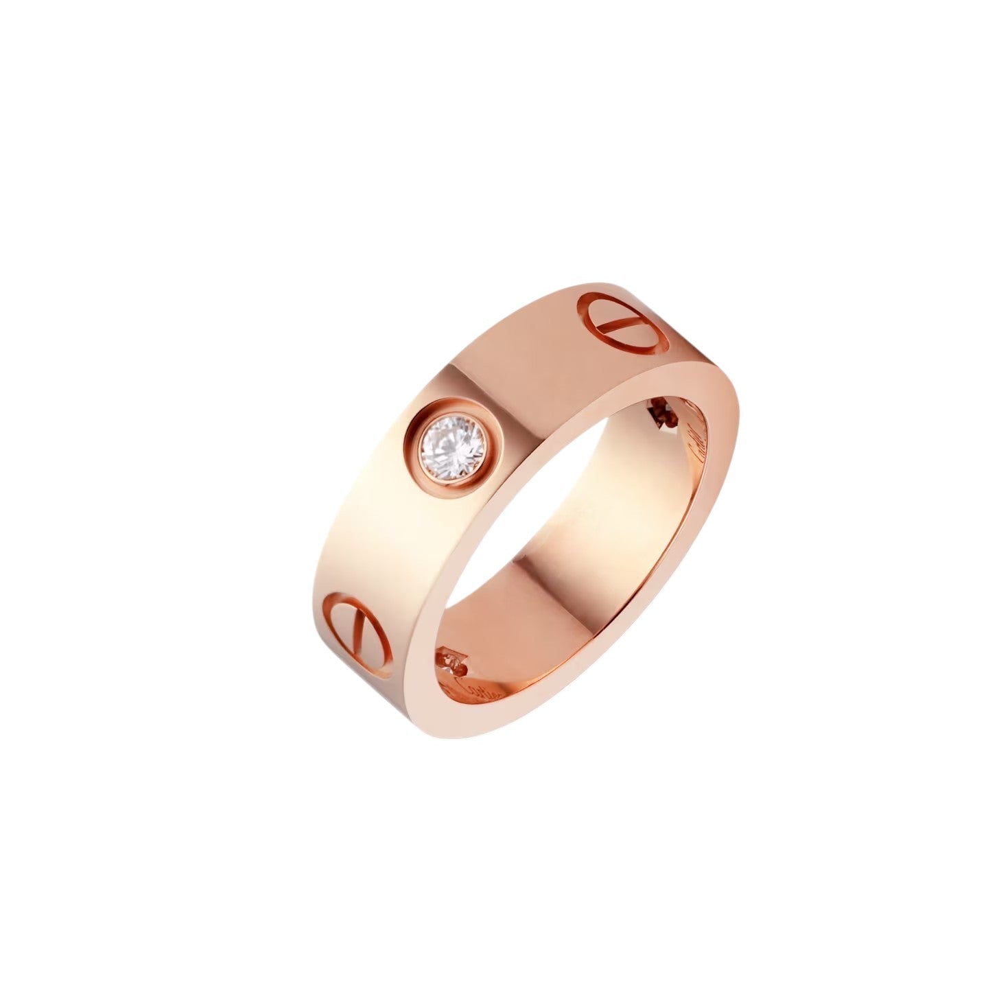 [Novalux]LOVE 5.5MM 3 DIAMONDS RING