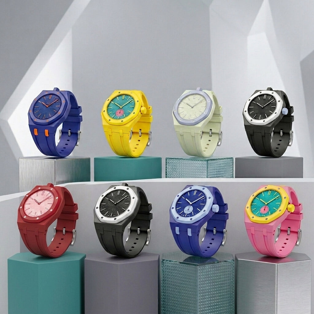 [Novalux]ROYAL OAK POP EXCLUSIVE BIOCERAMIC CASE & SILICONE STRAP