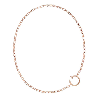 [Novalux]CLOU DIAMOND NAIL PENDANT NECKLACE