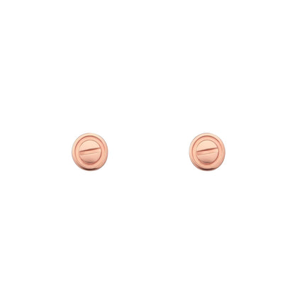 [Novalux]LOVE 7.2MM HOOP EARRINGS