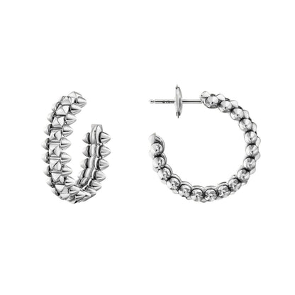 [Novalux]CLASH DE 6.4MM HOOP SMALL MODEL EARRINGS