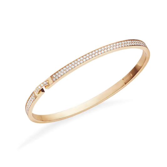 [Novalux]LIENS VIDENCE DIAMOND PAVED BRACELET