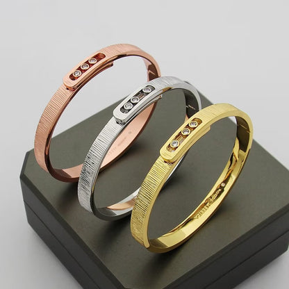 [Novalux]MOVE NOA CISELÉ BANGLE BRACELET