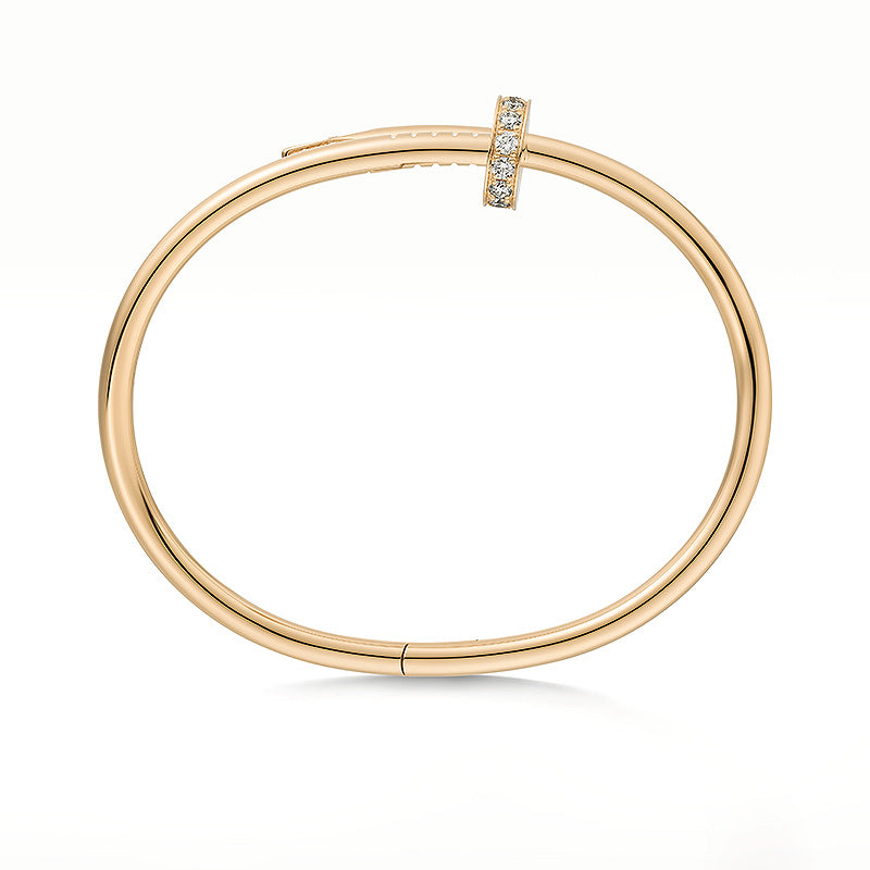 [Novalux]JUSTE UN CLOU 3.5MM CLASSIC DIAMOND BANGLE