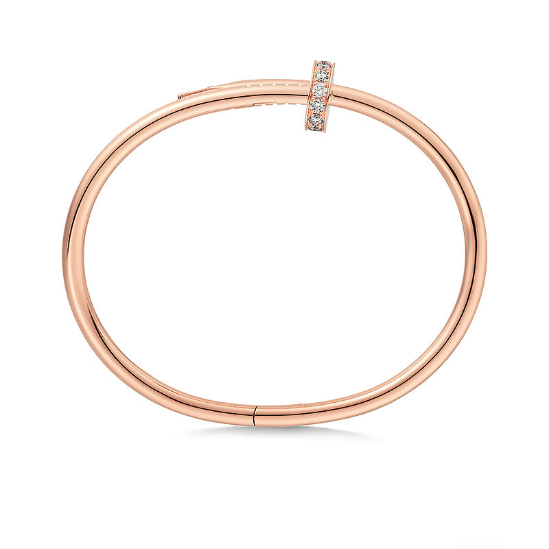 [Novalux]JUSTE UN CLOU 3.5MM CLASSIC DIAMOND BANGLE