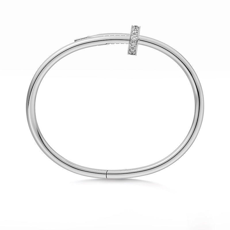 [Novalux]JUSTE UN CLOU 3.5MM CLASSIC DIAMOND BANGLE