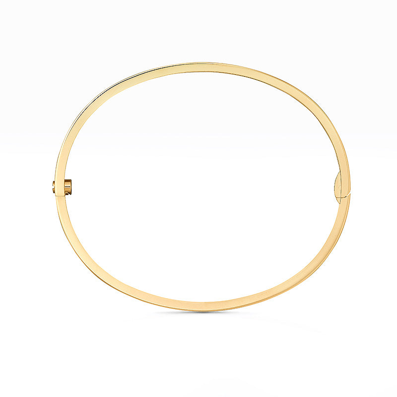 [Novalux]LOVE 3.65MM SMALL MODEL BANGLE - 6-DIAMOND