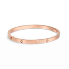 [Novalux]LOVE 3.65MM SMALL MODEL BANGLE - 6-DIAMOND