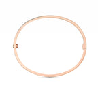 [Novalux]LOVE 3.65MM SMALL MODEL BANGLE - 6-DIAMOND