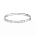 [Novalux]LOVE 3.65MM SMALL MODEL BANGLE - 6-DIAMOND