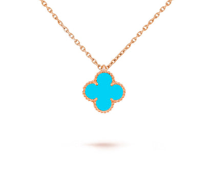 [Novalux]9.5MM MINI CLOVER PENDANT NECKLACE COLLECTION