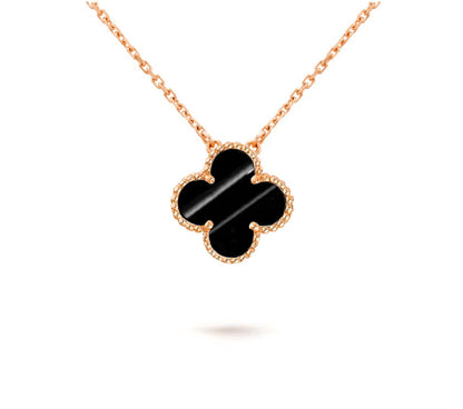 [Novalux]15MM CLOVER FLOWER PENDANT NECKLACE COLLECTION