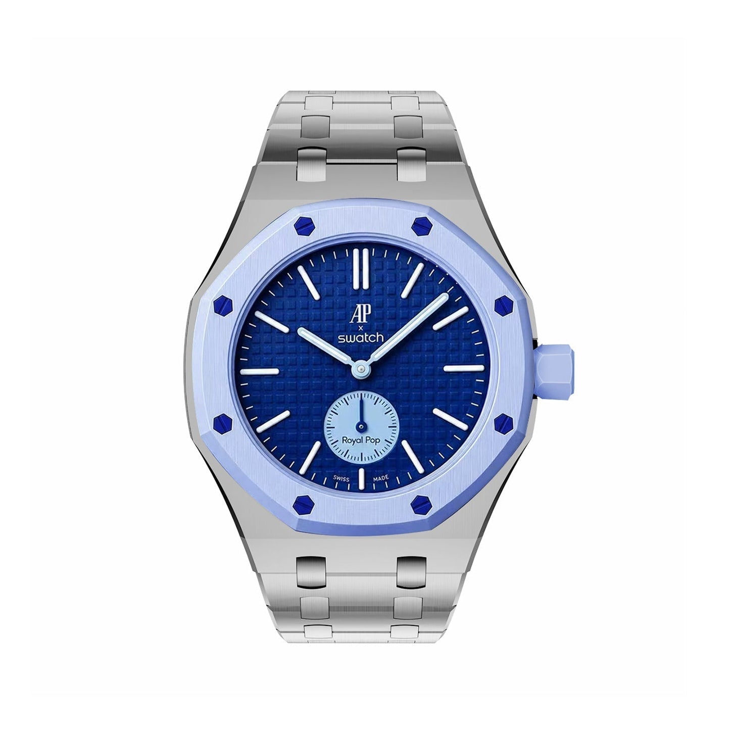 [Novalux]ROYAL OAK POP EXCLUSIVE STEEL CASE & SILICONE STRAP