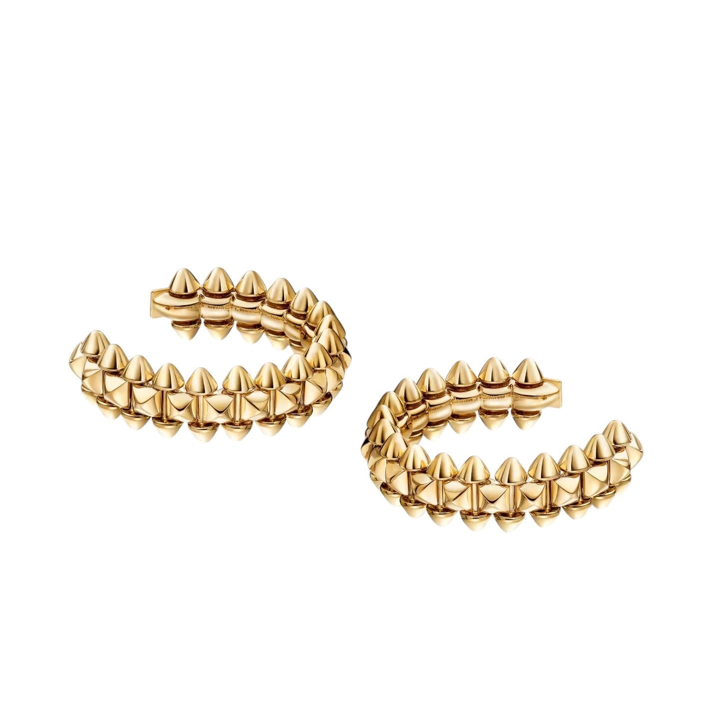 [Novalux]CLASH DE 6.4MM HOOP SMALL MODEL EARRINGS