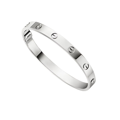 [Novalux]CLASSIC 6.1MM LOVE SINGLE-SCREW CLOSURE BANGLE