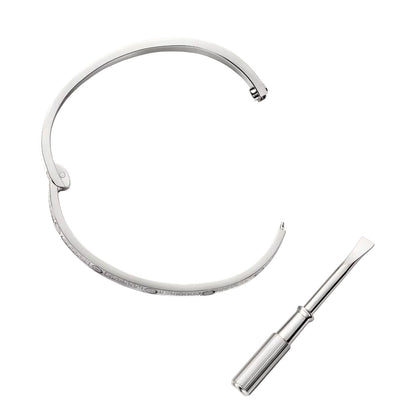 [Novalux]CLASSIC 3.65MM LOVE FULL PAVE BANGLE