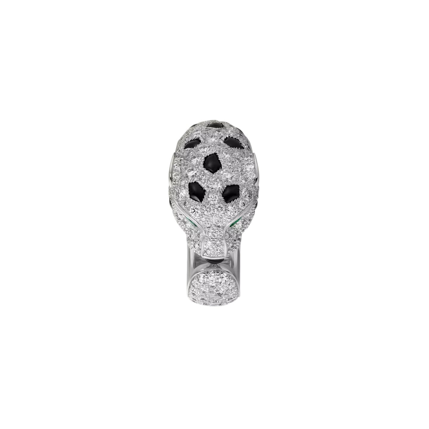 [Novalux]PANTHÈRE DE DIAMOND HALF-PAVÉ MEDIUM RING
