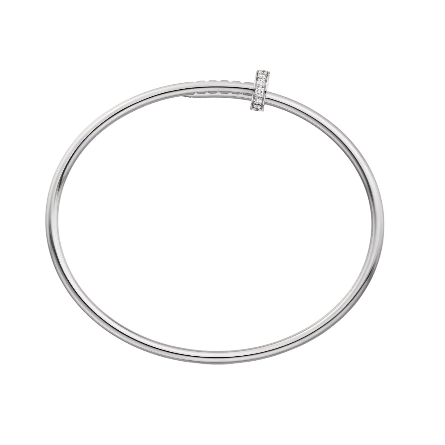 [Novalux]JUSTE UN CLOU 2.5MM SMALL MODEL DIAMOND BANGLE