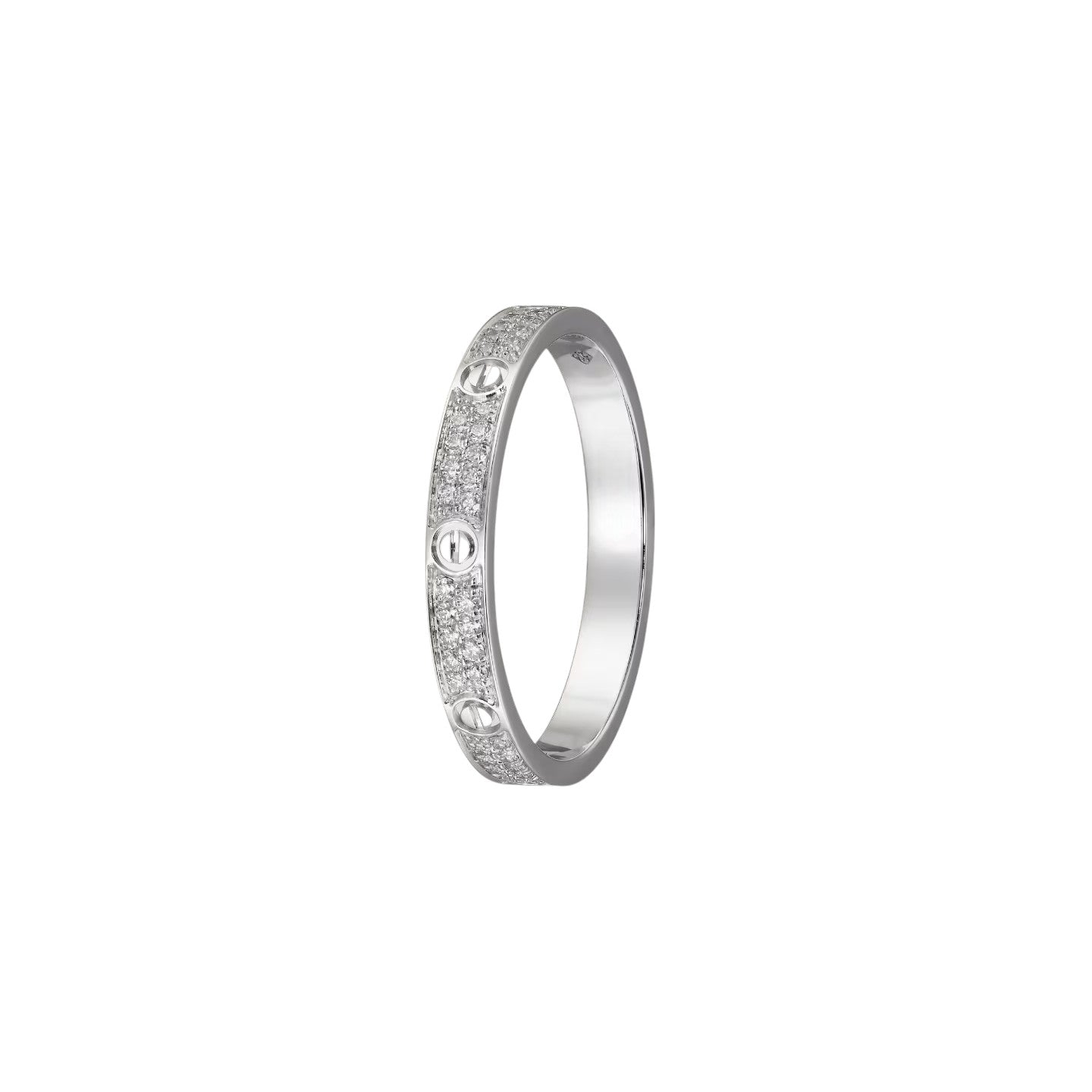[Novalux]LOVE 2.6MM PAVÉ DIAMOND RING