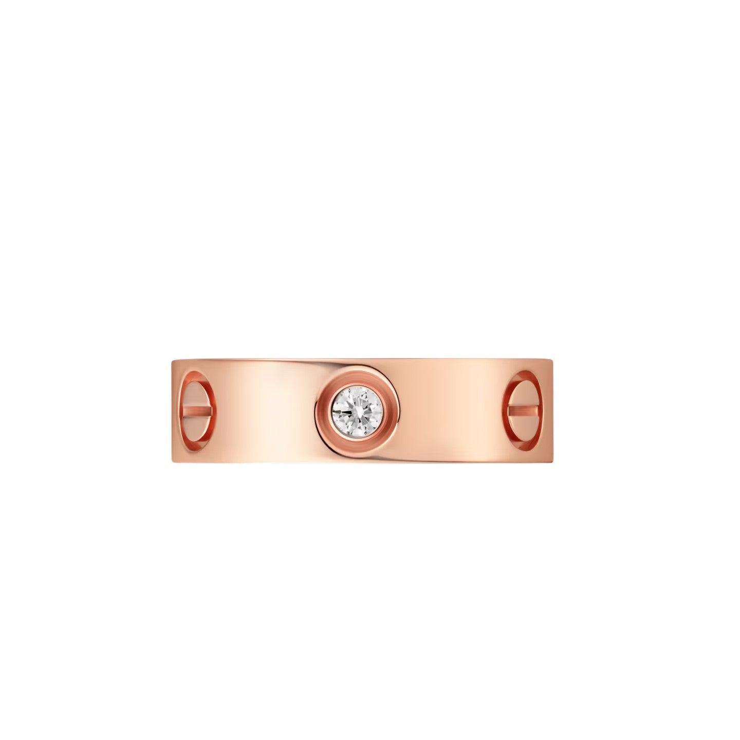 [Novalux]LOVE 5.5MM 3 DIAMONDS RING