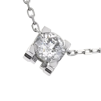 [Novalux]C DE PENDANT DIAMOND NECKLACE