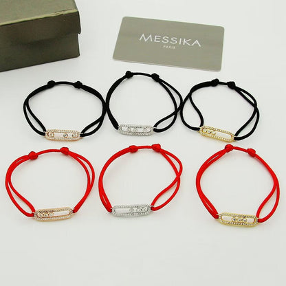 [Novalux]CARE(S) PAVÉ CORD BRACELET