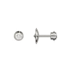 [Novalux]D'AMOUR 5MM DIAMOND STUD EARRINGS